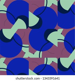 Abstract vector background. Colorful halftone illustration pattern