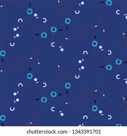 Abstract vector background. Colorful halftone illustration pattern