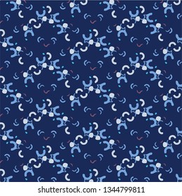 Abstract vector background. Colorful halftone illustration pattern