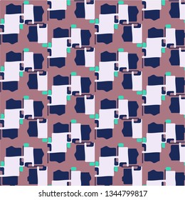 Abstract vector background. Colorful halftone illustration pattern