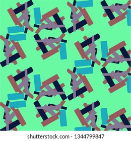 Abstract vector background. Colorful halftone illustration pattern