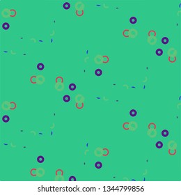 Abstract vector background. Colorful halftone illustration pattern