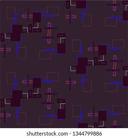 Abstract vector background. Colorful halftone illustration pattern