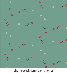 Abstract vector background. Colorful halftone illustration pattern