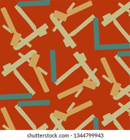 Abstract vector background. Colorful halftone illustration pattern