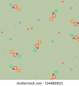 Abstract vector background. Colorful halftone illustration pattern