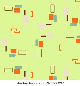 Abstract vector background. Colorful halftone illustration pattern