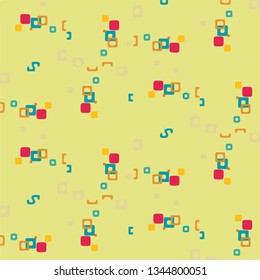 Abstract vector background. Colorful halftone illustration pattern