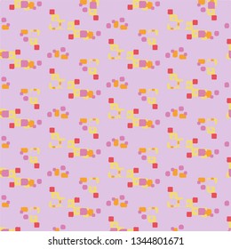 Abstract vector background. Colorful halftone illustration pattern