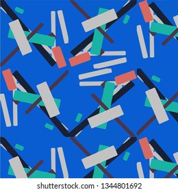 Abstract vector background. Colorful halftone illustration pattern