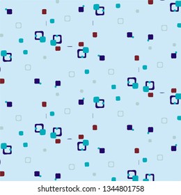 Abstract vector background. Colorful halftone illustration pattern