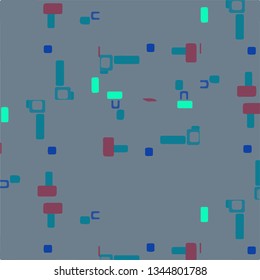 Abstract vector background. Colorful halftone illustration pattern