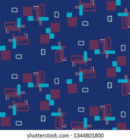 Abstract vector background. Colorful halftone illustration pattern