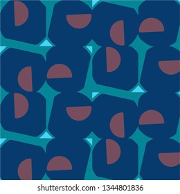Abstract vector background. Colorful halftone illustration pattern