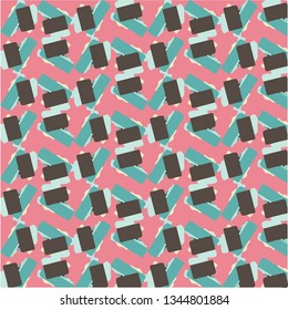 Abstract vector background. Colorful halftone illustration pattern