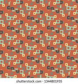 Abstract vector background. Colorful halftone illustration pattern