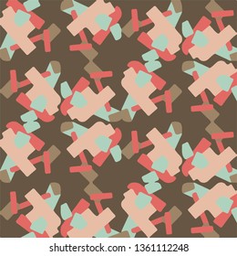 Abstract vector background. Colorful halftone illustration pattern