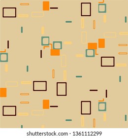 Abstract vector background. Colorful halftone illustration pattern