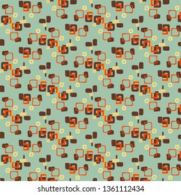 Abstract vector background. Colorful halftone illustration pattern