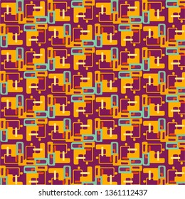Abstract vector background. Colorful halftone illustration pattern