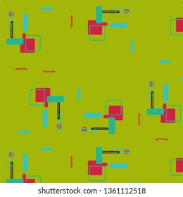 Abstract vector background. Colorful halftone illustration pattern