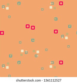 Abstract vector background. Colorful halftone illustration pattern