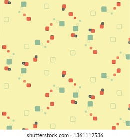 Abstract vector background. Colorful halftone illustration pattern