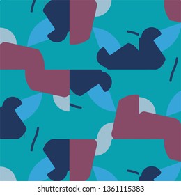 Abstract vector background. Colorful halftone illustration pattern
