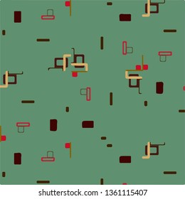 Abstract vector background. Colorful halftone illustration pattern