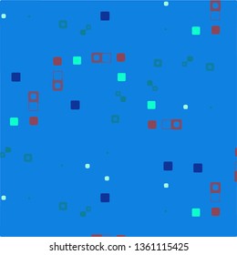 Abstract vector background. Colorful halftone illustration pattern