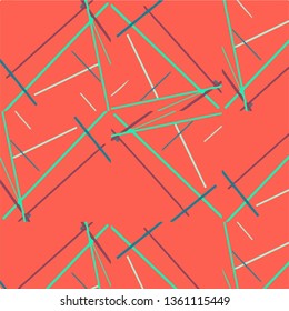 Abstract vector background. Colorful halftone illustration pattern