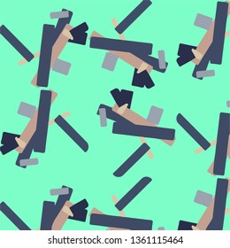 Abstract vector background. Colorful halftone illustration pattern