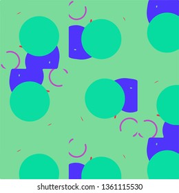 Abstract vector background. Colorful halftone illustration pattern