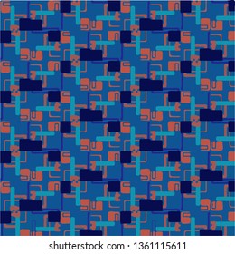 Abstract vector background. Colorful halftone illustration pattern