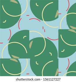 Abstract vector background. Colorful halftone illustration pattern