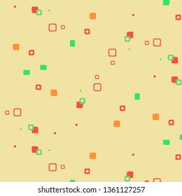 Abstract vector background. Colorful halftone illustration pattern