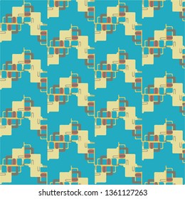 Abstract vector background. Colorful halftone illustration pattern