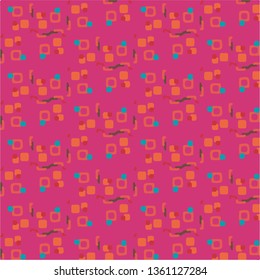 Abstract vector background. Colorful halftone illustration pattern