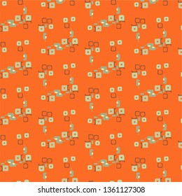 Abstract vector background. Colorful halftone illustration pattern