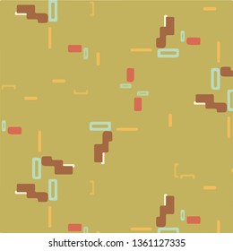 Abstract vector background. Colorful halftone illustration pattern