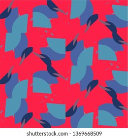 Abstract vector background. Colorful halftone illustration pattern