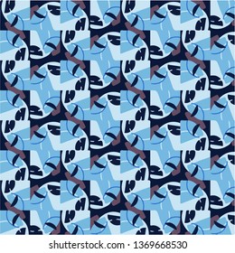 Abstract vector background. Colorful halftone illustration pattern