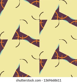 Abstract vector background. Colorful halftone illustration pattern