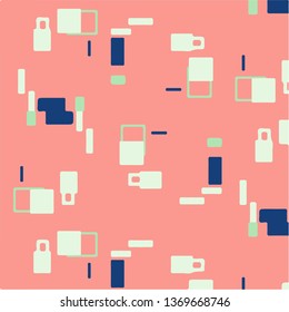 Abstract vector background. Colorful halftone illustration pattern