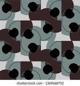 Abstract vector background. Colorful halftone illustration pattern