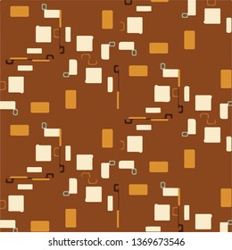 Abstract vector background. Colorful halftone illustration pattern