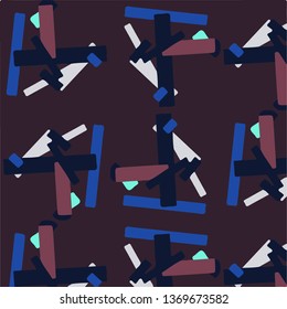 Abstract vector background. Colorful halftone illustration pattern