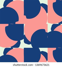 Abstract vector background. Colorful halftone illustration pattern