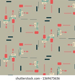 Abstract vector background. Colorful halftone illustration pattern
