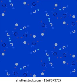 Abstract vector background. Colorful halftone illustration pattern